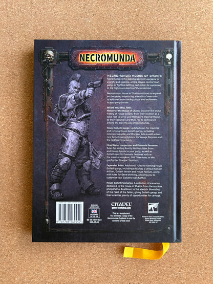 Warhammer 40K - Necromunda House of Chains - Games Workshop Hardcover (2020)