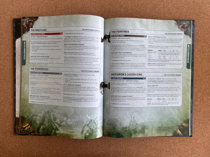 Warhammer 40K 9th Edition - Death Guard Codex - Games Workshop Hardcover (2020)