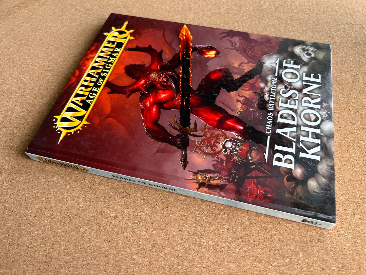 Warhammer Age of Sigmar 1st Edition - Chaos Battletome Blades of Khorne - Hardcover (2017)