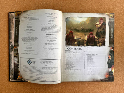 Warhammer 40K Roleplay: Only War - Hammer of the Emperor - Hardcover (2013)