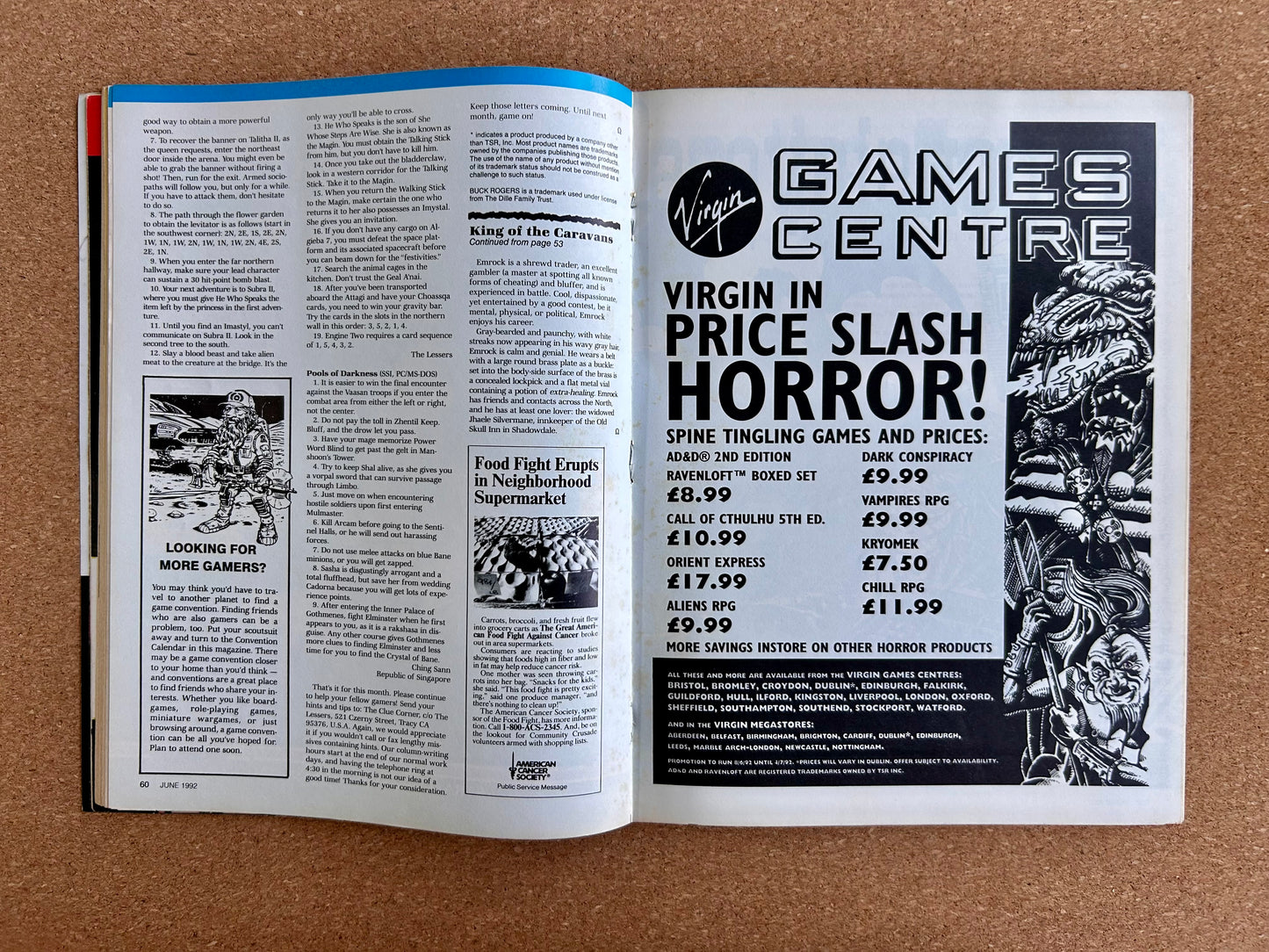 Dragon Magazine Issue #182 - TSR Magazine (June, 1992)