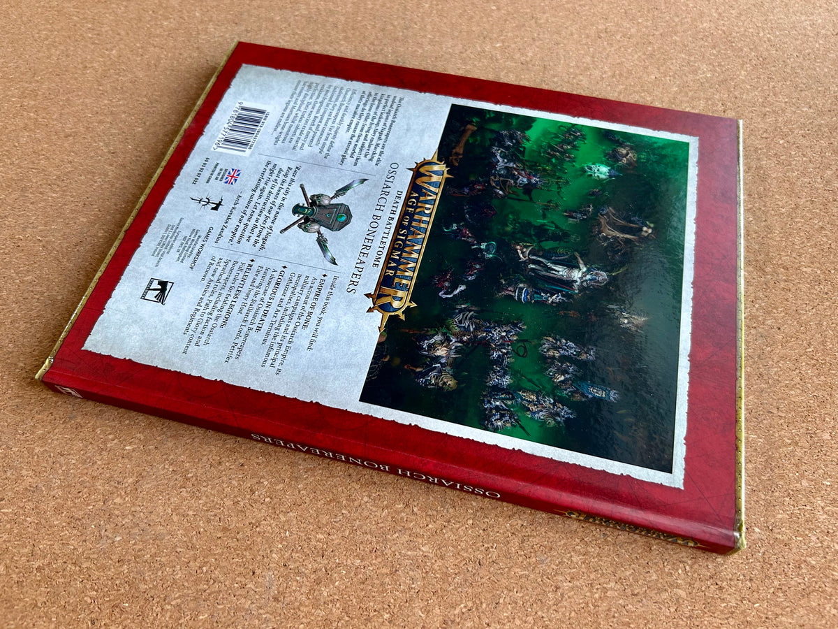 Warhammer Age of Sigmar 4th Edition - Death Battletome Ossiarch Bonereapers - Hardcover (2026)