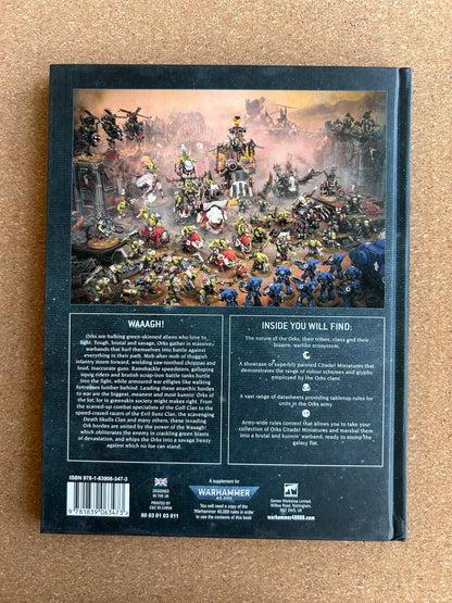 Warhammer 40K 9th Edition - Orks Codex - Hardcover (2021)