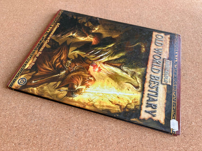 Warhammer Fantasy Roleplay 2nd Ed - Old World Bestiary - Black Library Hardcover (2005)