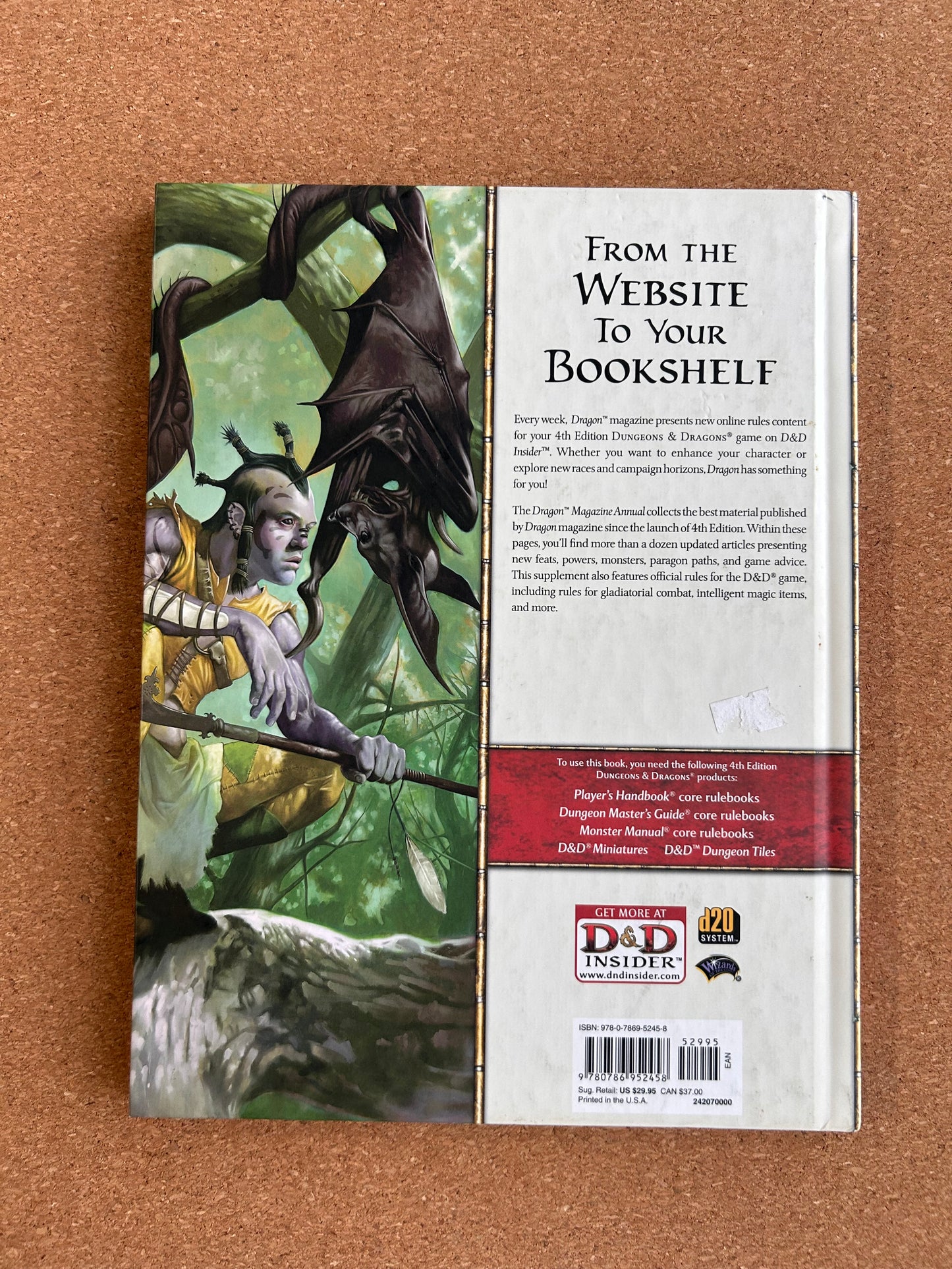 Dungeons & Dragons 4th Edition - Dragon Magazine Annual - WOTC Hardcover (2009)