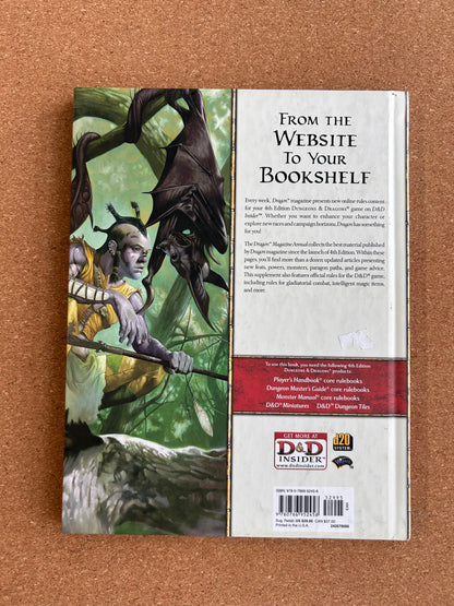 Dungeons & Dragons 4th Edition - Dragon Magazine Annual - WOTC Hardcover (2009)