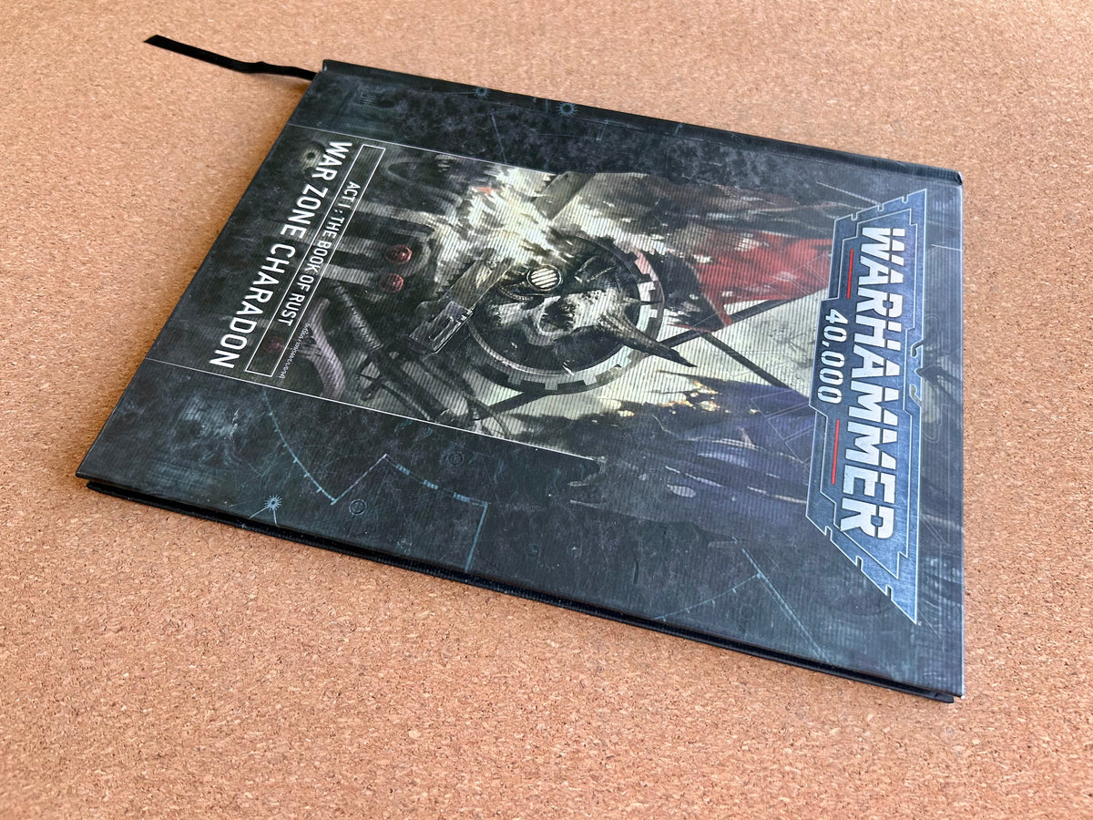 Warhammer 40K - Act I: The Book of Rust War Zone Charadon - Games Workshop Hardcover (2021)