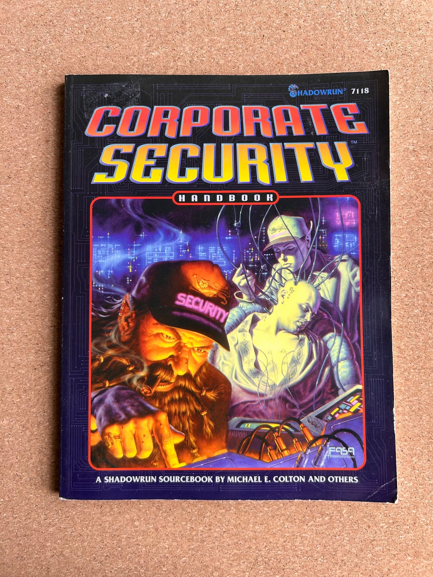 Shadowrun Second Edition - Corporate Security 7118 - FASA Paperback (1995)