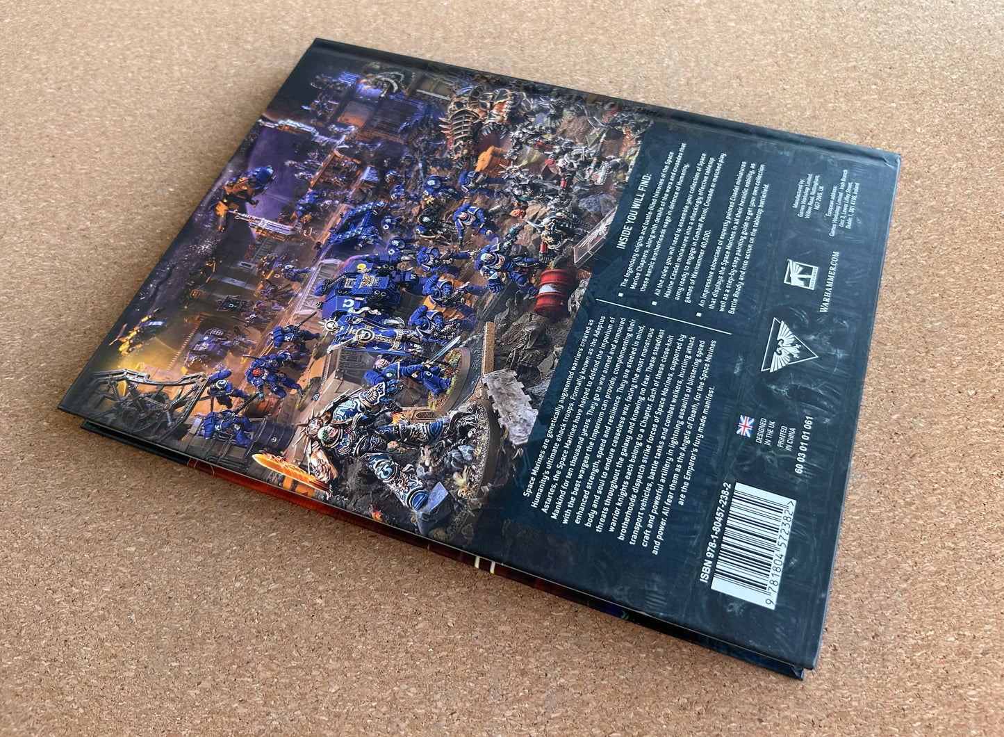 Warhammer 40K 9th Edition - Space Marines Codex - Games Workshop Hardcover (2023)