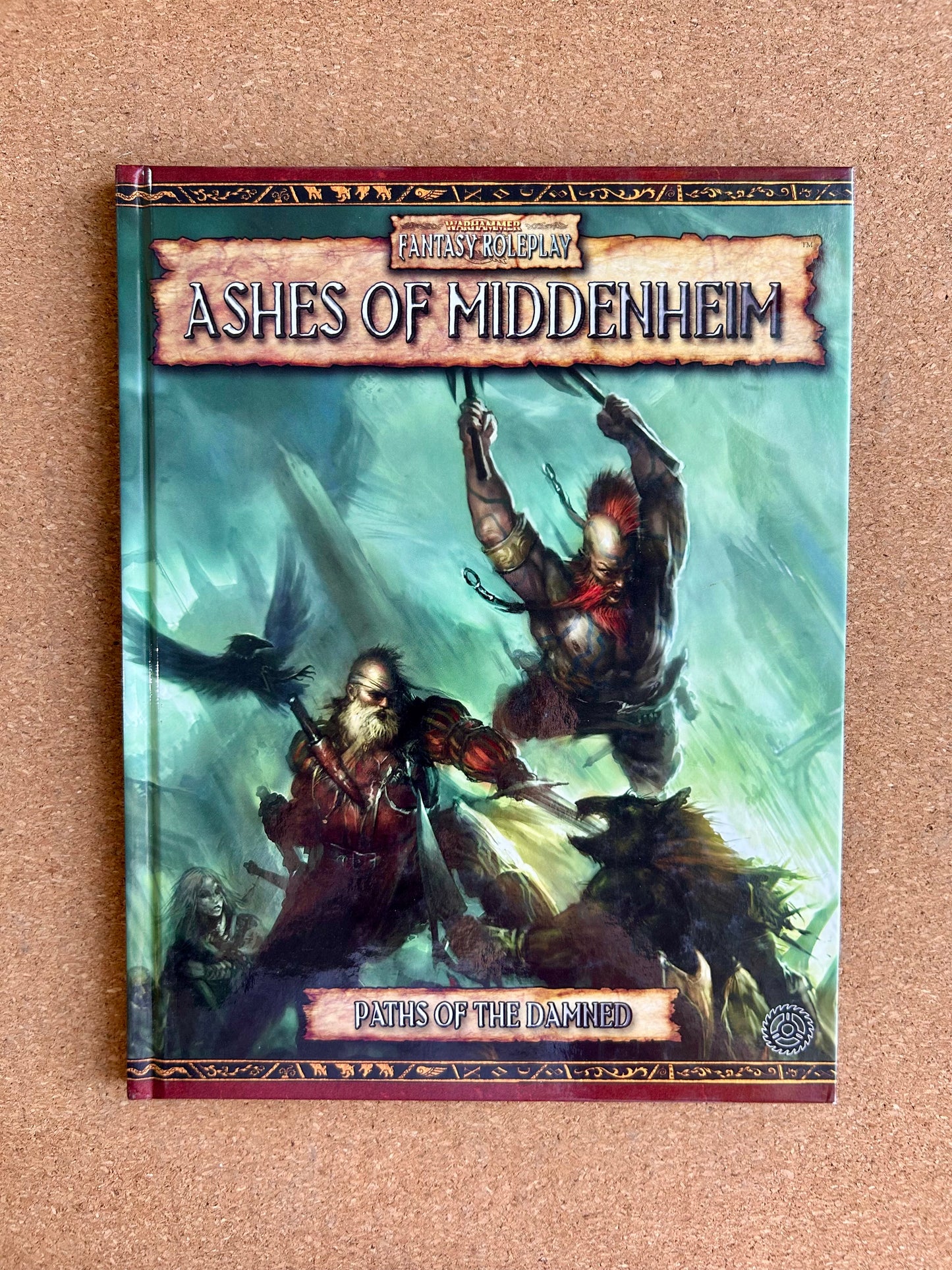 Warhammer Fantasy Roleplay 2nd Ed - Paths of the Damned Ashes of Middenheim  - Black Library Hardcover (2004)
