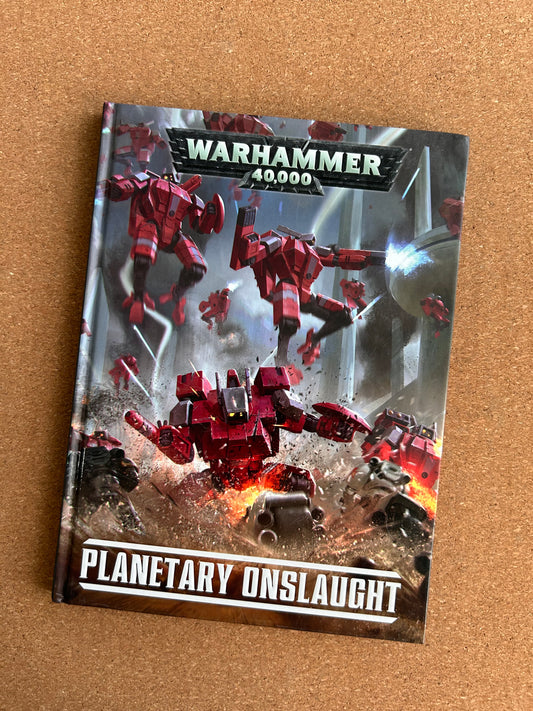 Warhammer 40K Supplement - Planetary Onslaught - Games Workshop Hardcover (2016)