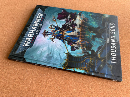 Warhammer 40K 9th Edition - Thousand Sons Codex - Games Workshop Hardcover (2020)