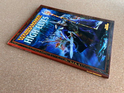 Warhammer Fantasy Armies Codex - High Elves - Games Workshop Paperback (2001)