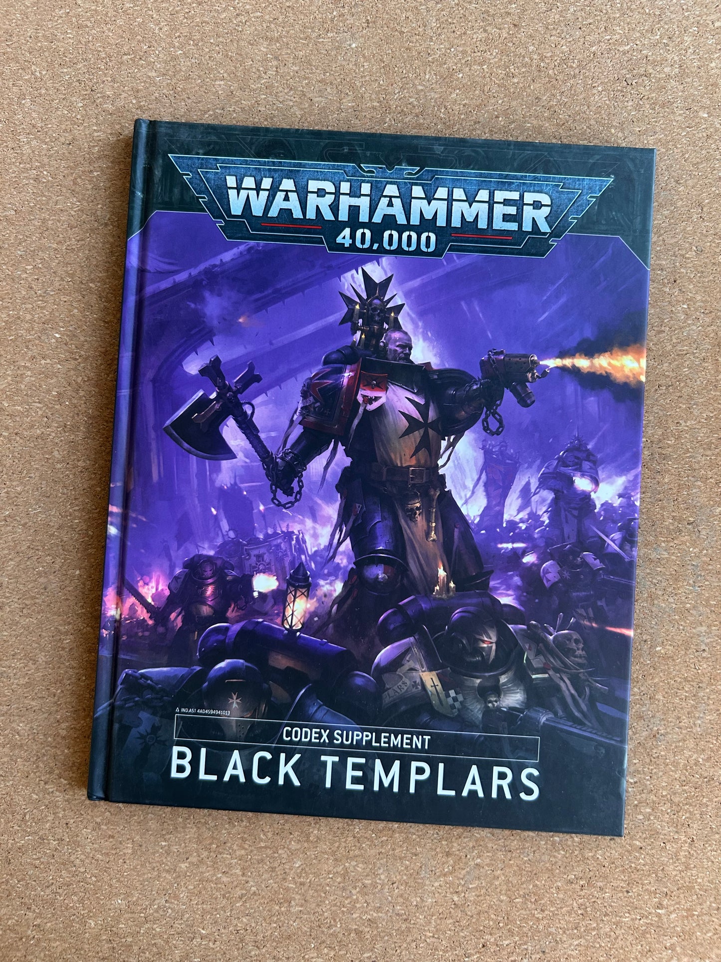 Warhammer 40K 9th Edition - Black Templars Codex - Hardcover (2021)