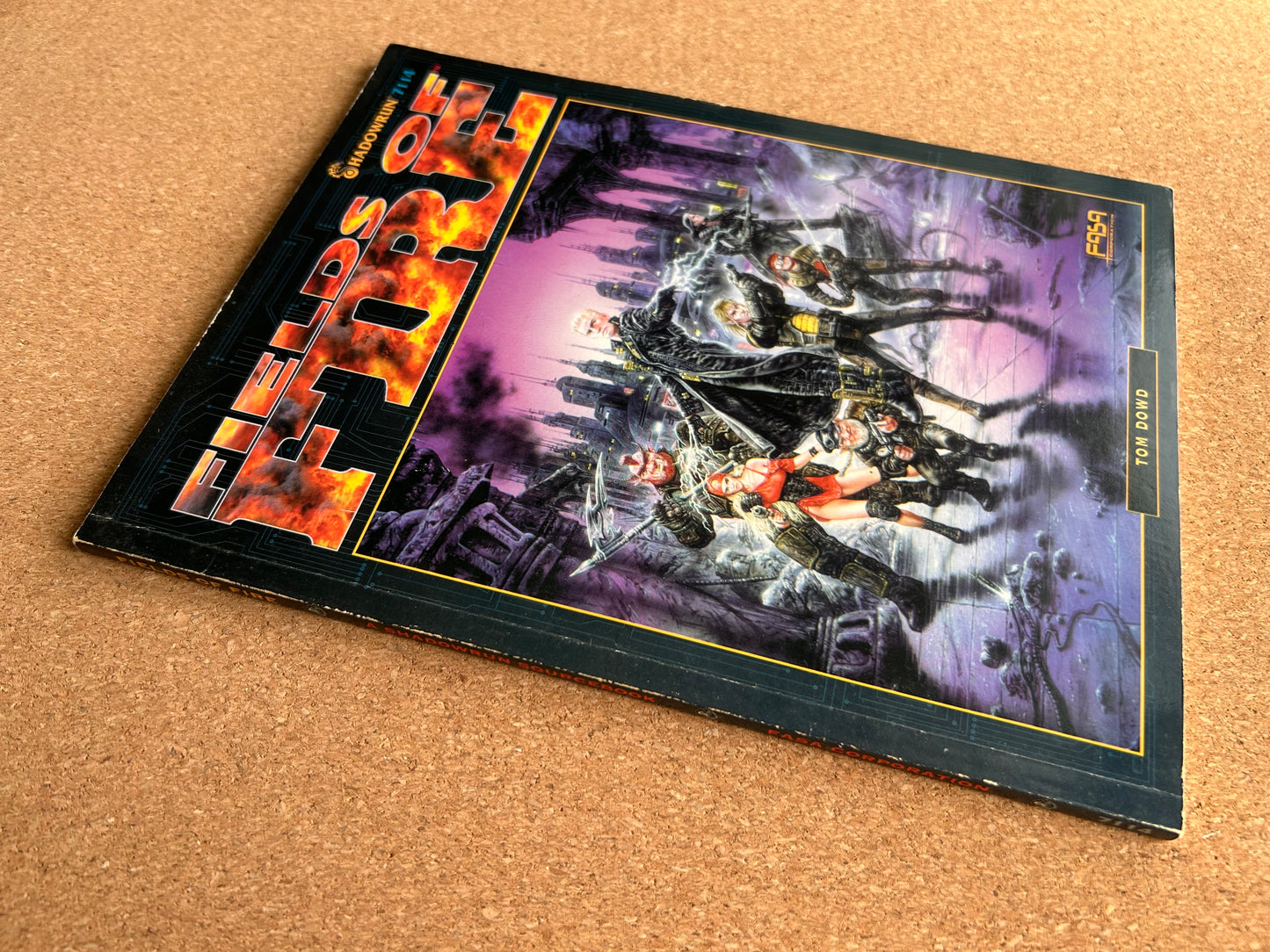Shadowrun Second Edition - Fields of Fire 7114 - FASA Paperback (1994)