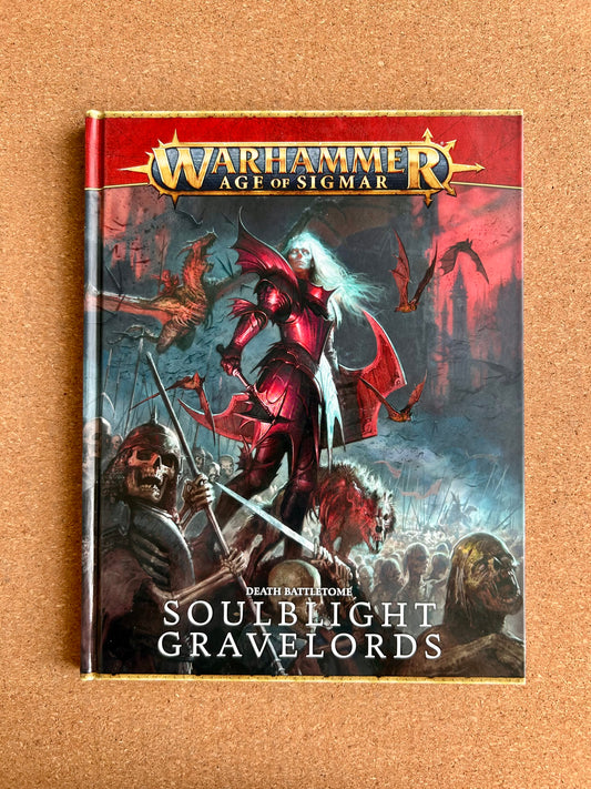 Warhammer Age of Sigmar 3rd Edition - Death Battletome Soulblight Gravelords - Hardcover (2023)