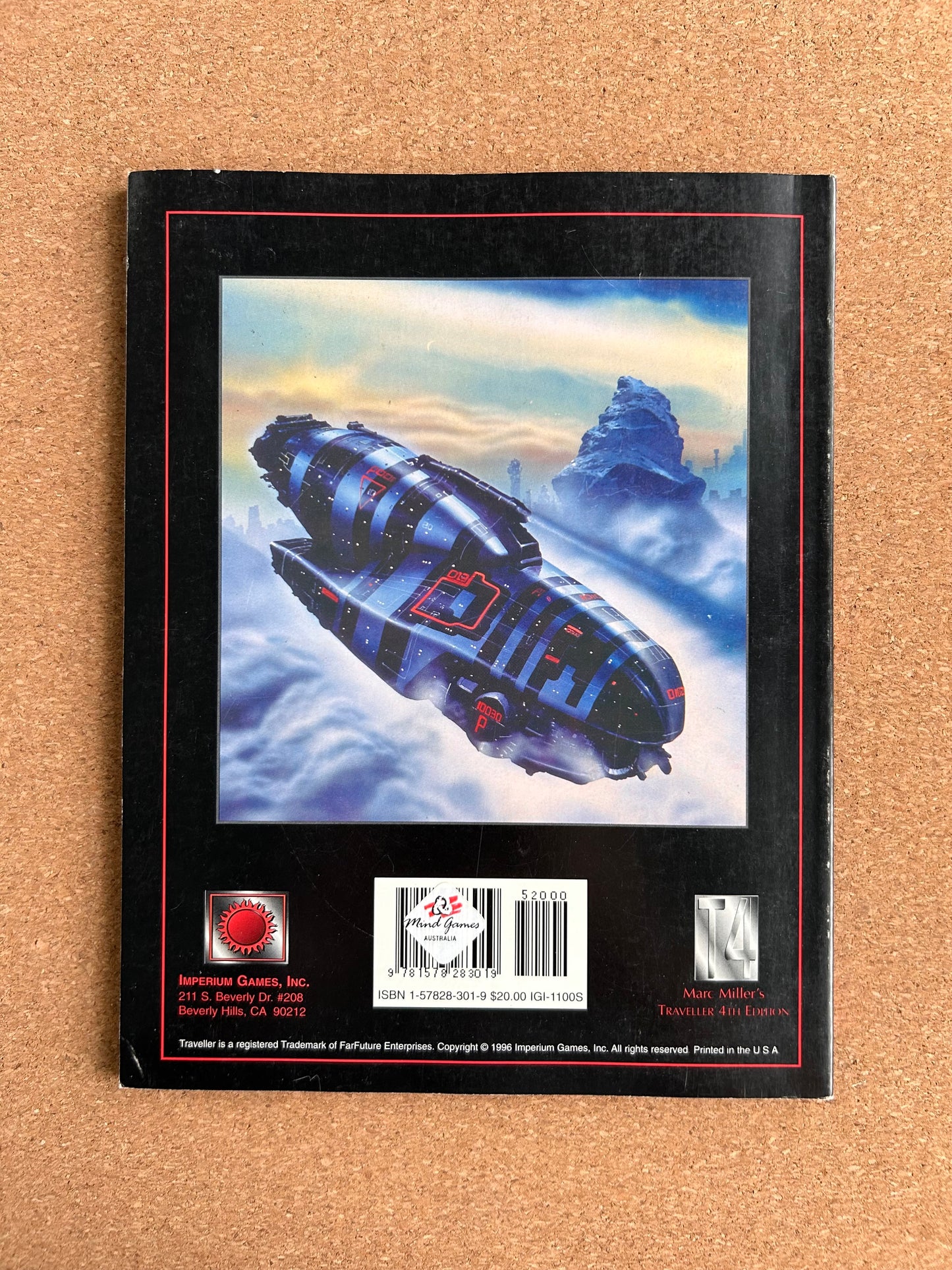 Mark Miller’s Traveller 4th Edition - Starships - Paperback (1996)