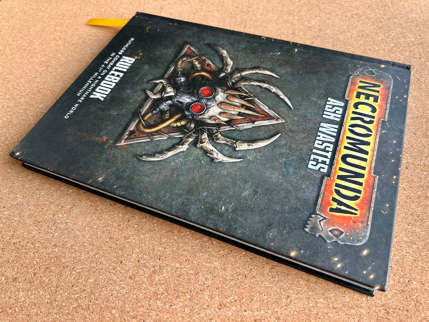 Warhammer 40K - Necromunda Ash Wastes Rulebook - Games Workshop Hardcover (2022)