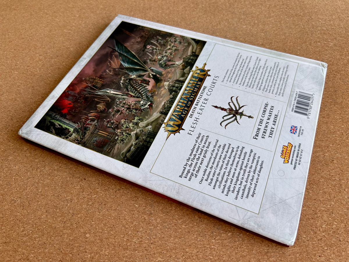 Warhammer Age of Sigmar 2nd Edition - Death Battletome Flesh-Eater Courts - Hardcover (2019)