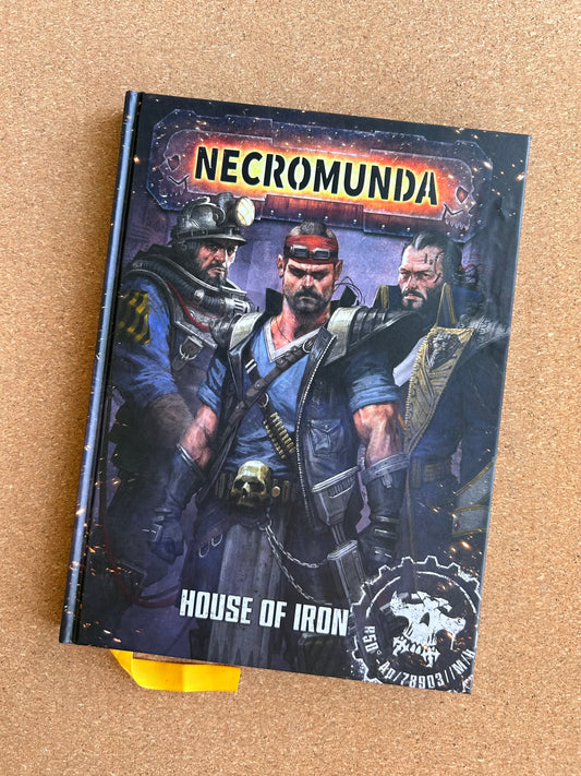 Warhammer 40K - Necromunda House of Iron - Games Workshop Hardcover (2020)
