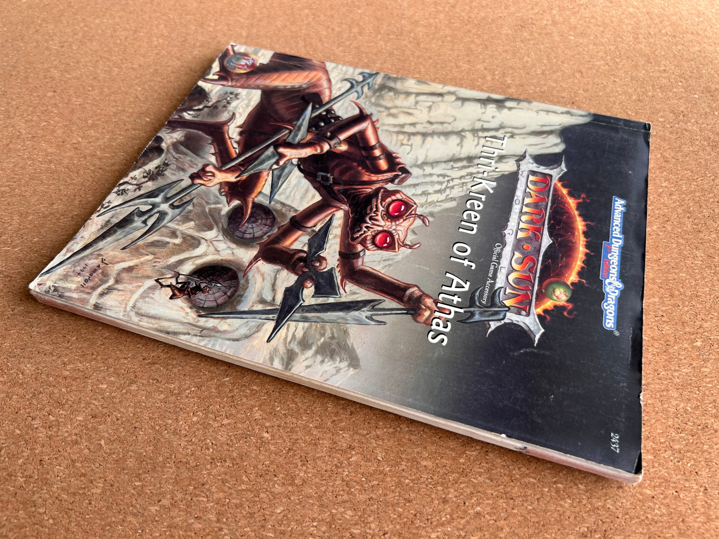 Advanced Dungeons & Dragons Dark Sun - Thri-Kreen of Athas - TSR2437 - Paperback (1995) - With Map