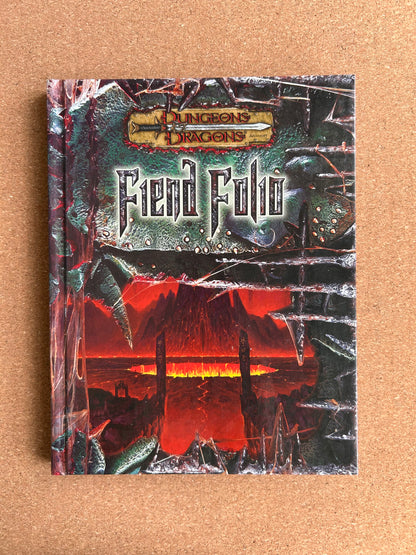 Dungeons & Dragons 3.0/3.5 - Fiend Folio - WOTC Hardcover (2003)