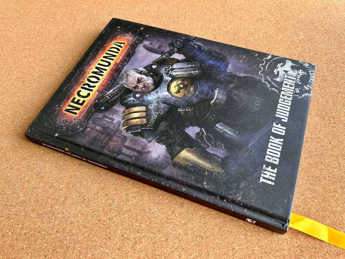 Warhammer 40K - Necromunda The Book of Judgement - Games Workshop Hardcover (2019)