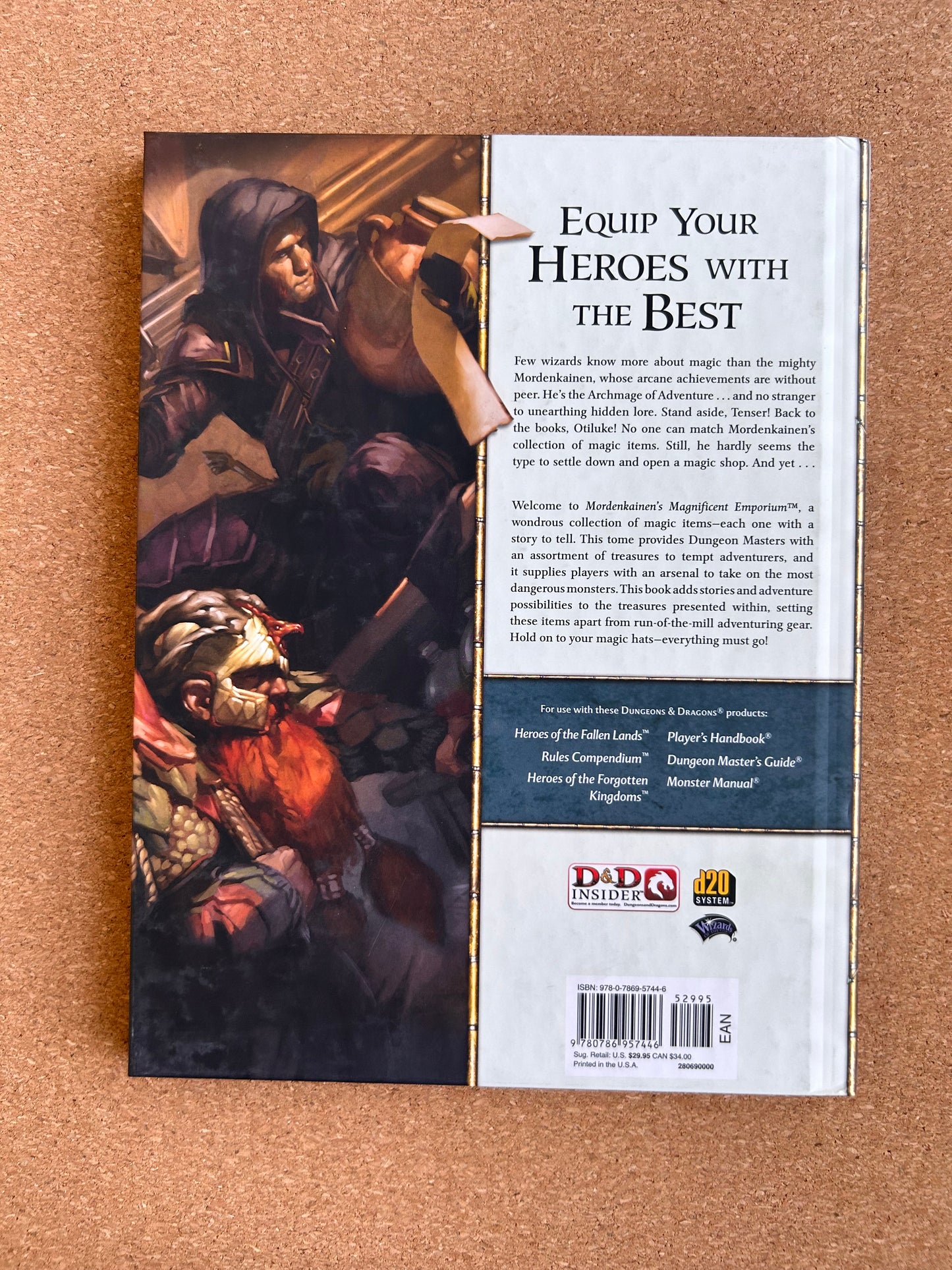 Dungeons & Dragons 4th Edition - Mordenkainen’s Magnificent Emporium - WOTC Hardcover (2011)