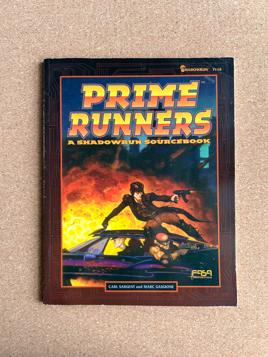 Shadowrun Second Edition - Prime Runners 7116 - FASA Paperback (1994)