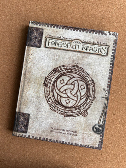 Dungeons & Dragons 3.0/3.5 Forgotten Realms - Campaign Setting - WOTC Hardcover (2001)