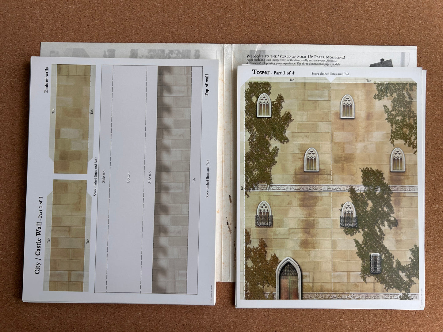 Dungeons & Dragons 3.0/3.5 - Map Folio 3-D - WOTC Booklet (2004)